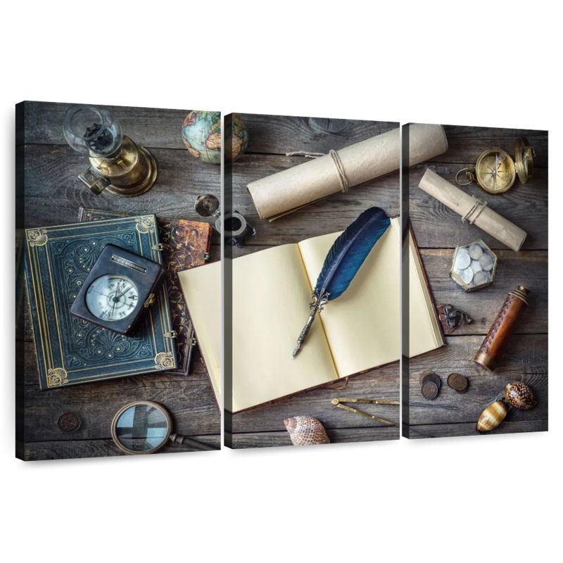 Kerner World Travel Journal, H 24 po x l 38 po