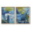 Spring Winds III - reproduction encadrée de qualité supérieure - prête à être accrochée - aucun clou requis - aucun clou requis-308211241-308211240
