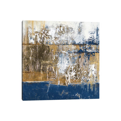 Blue Contemporaneo 1 Piece Wrapped Canvas Painting