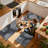 Non Slip Washable Kitchen Mats Vintage Boho Kitchen Carpet (Set of 3)-376688015