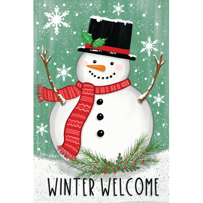 Bonhomme de neige Janiyia Winter Welcome par Annie Lapoint