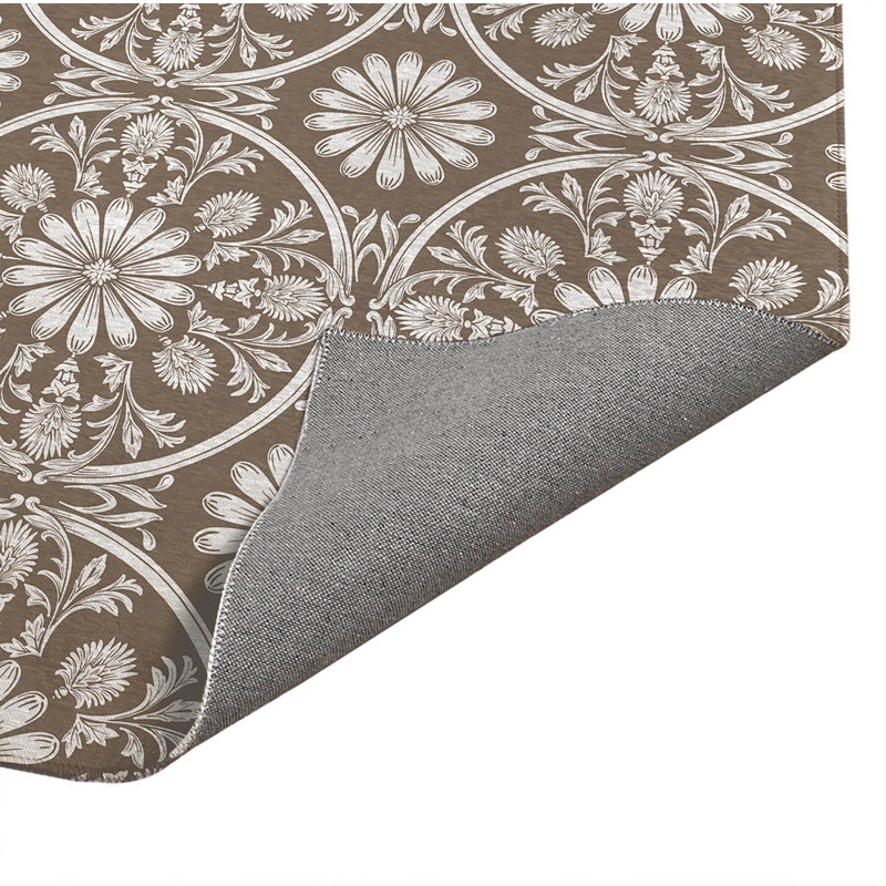 Daisy Tile Indoor Non-Slip Area Rug, Rectangle 8' x 10'
