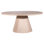 Ross Round Reclaimed Pine Cone Shaped Pedestal Base Dining Table