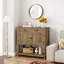 Armoire d'appoint 35,4 po de largeur avec 2 tiroirs-1444782582