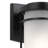 Toman 13.50-in Black 1-Light Outdoor Wall Light with Satin Etched Glass Shade-1466779982-1466779983-1466780019