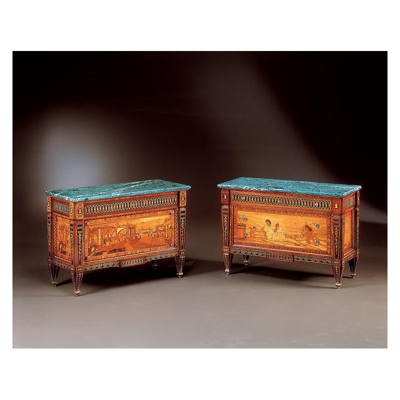 Maggiolini 52" Wide 3 Drawer Sideboard