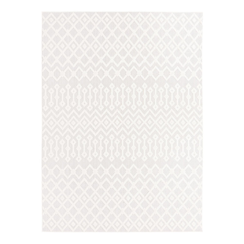 Grigg Geometric Indoor / Outdoor Rug, Rectangle 9' x 12'