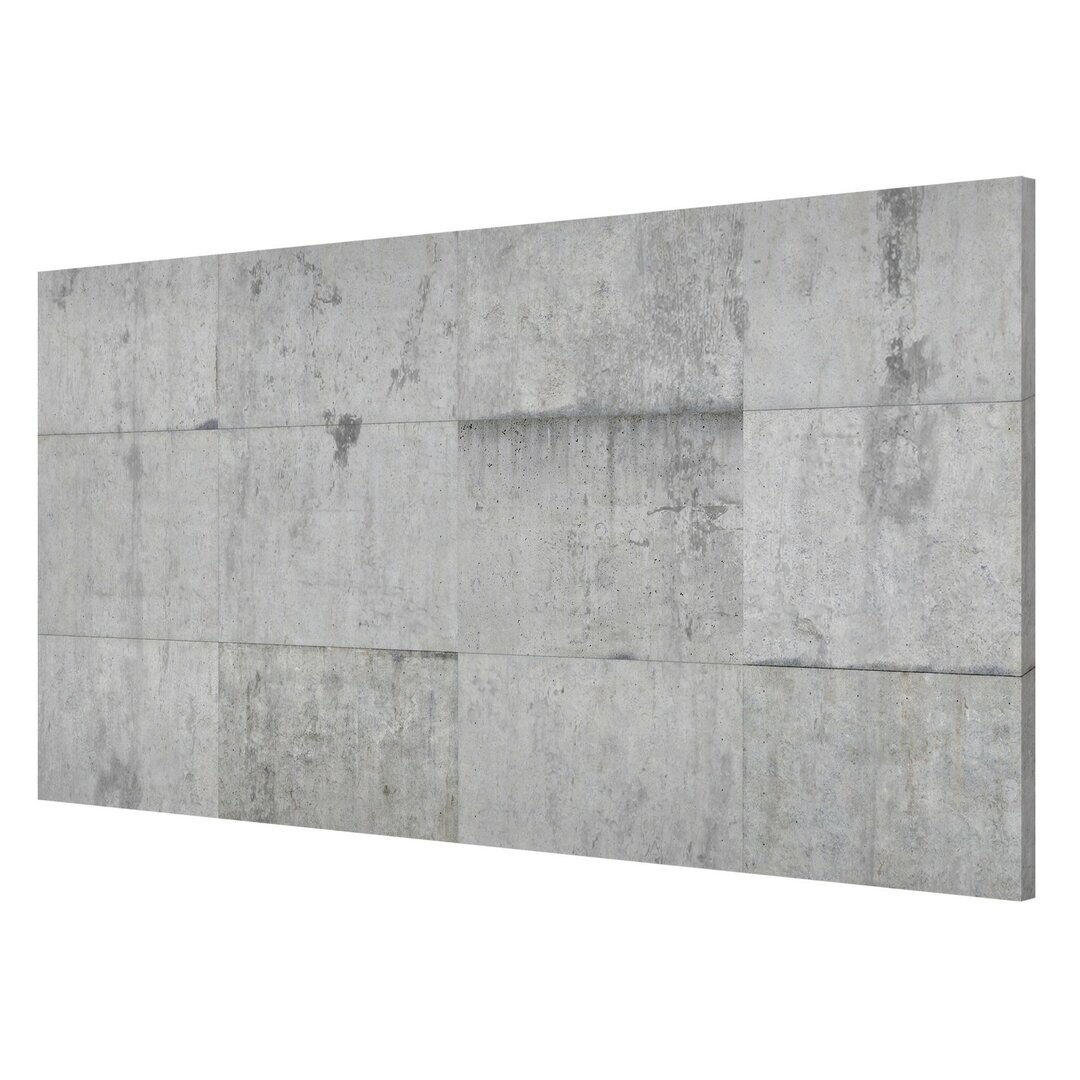 Memo Board Beton aus Stahl