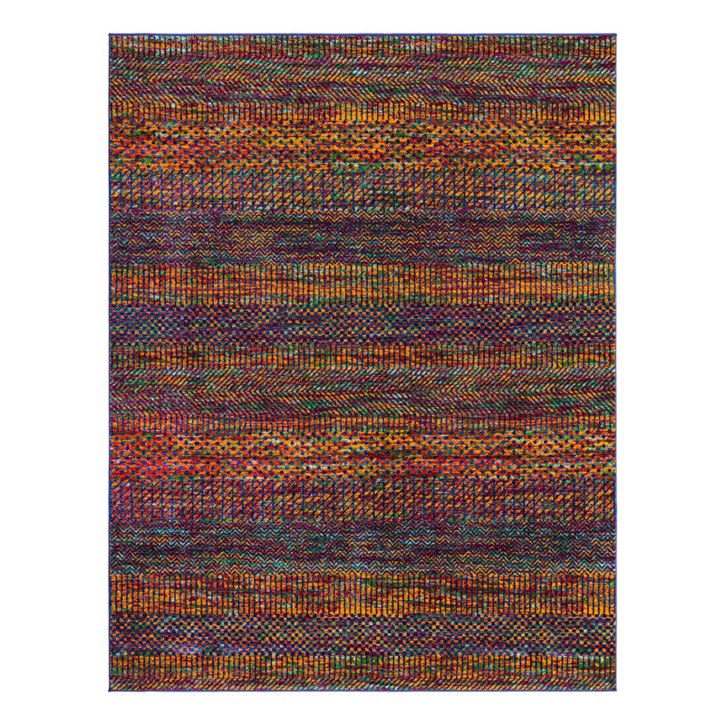 Aaliayah Striped Indoor Rug, Rectangle 7'10" x 10'