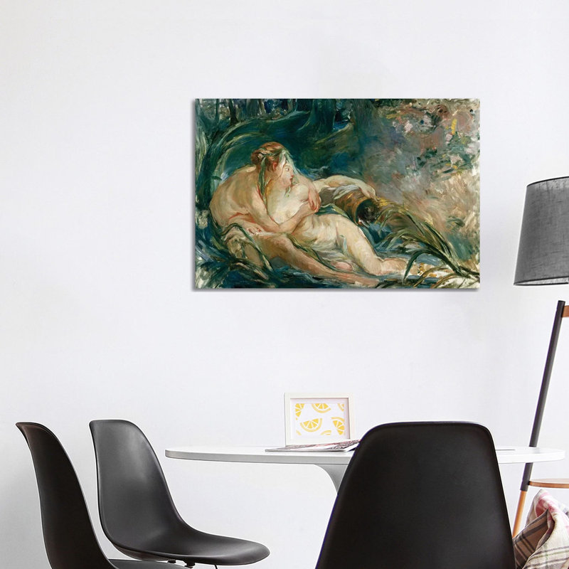 Apollo Appearing To Latone (After Boucher) by Berthe Morisot - Wrapped Canvas Painting, 101.6 cm H x 66.04 cm W