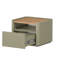 Blackett 50cm W Manufactured Wood Bedside Table-812832315