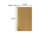 MITCH 23" Tall Bathroom Wall Mounted Cabinet, Narrow Storage Cabinet With Door, Suitable For Small Spaces Such As Corners, Applicable To Bathroom, Living Rooms And Laundry, Corolla Oak Woodgrain Color
