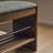 Brown Upholstered Bench