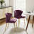 Euclid Modern Tufted Velvet Wingback Dining Chair-379698522