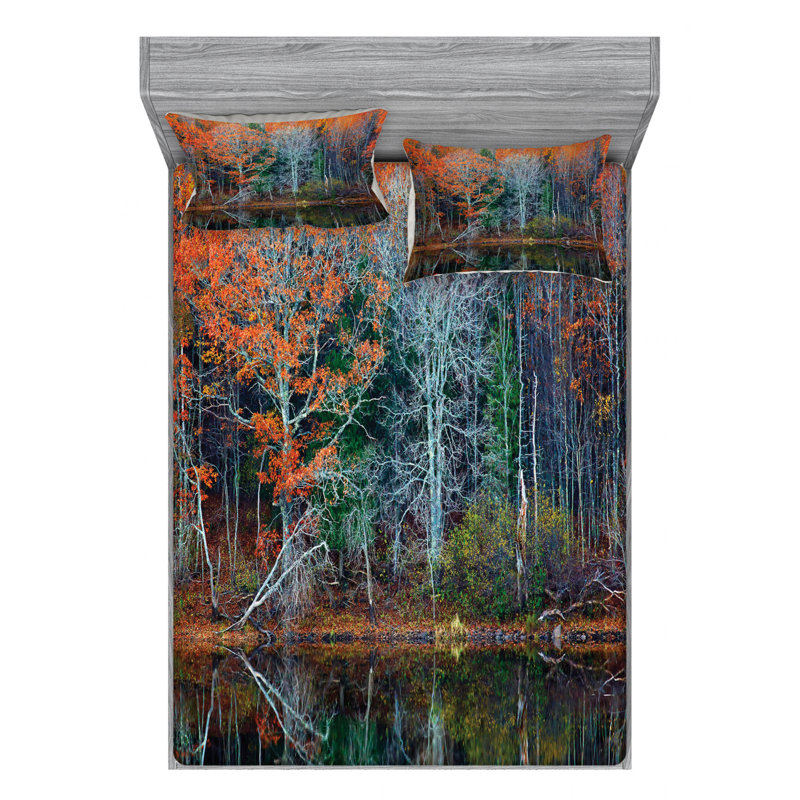 Microfiber Sheet Set, Full Sheet Set with Fitted Sheet