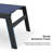 Laylaann Outdoor Powder Coated Aluminum Single chaise-53224871
