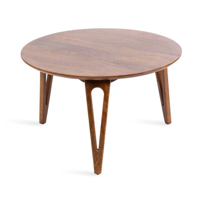 Wooden Living Room Round Coffee Table