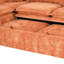 Lit modulaire avec coussins confortables, orange - salon relaxant avec rangement et coussins confortables-932075083