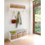 Erica Solid Wood Wall 5 - Hook Wall Mounted Coat Rack-39287902