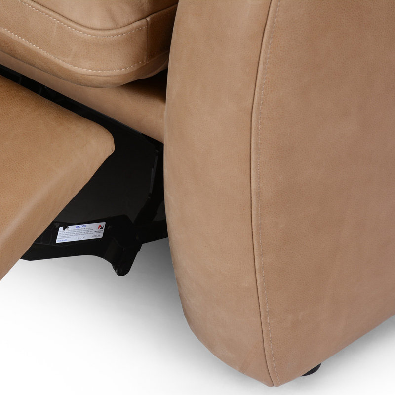 Crawford Power Recliner-Palermo Drift, Palermo Drift Leather