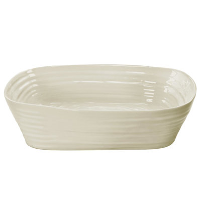 Portmeirion Sophie Conran-Pebble Lasagne/Roaster 11.5"X9.5"