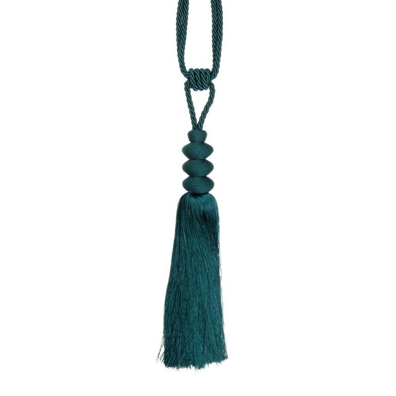 Louisbourg Fabric 10cm Curtain Tieback, Blue