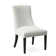 Tuxedo Slipper Dining Chair