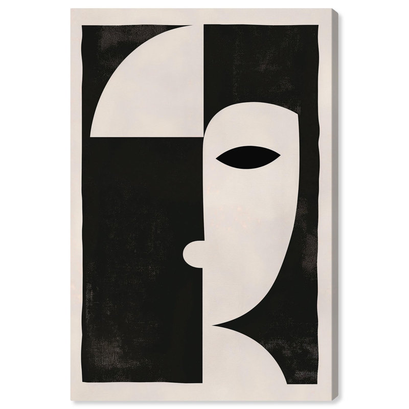 «The Mask II» par Art Remedy, Toile tendue, H 24 po x l 16 po, Toile tendue