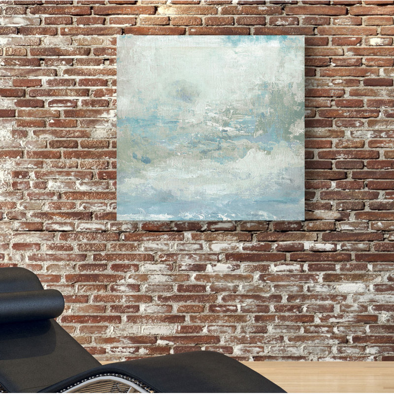 « cloudscape », peinture, H 24 po x l 24 po x P 1,5 po, Toile tendue