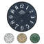 Horloge murale 24 '' Silent Decor, horloge murale en bois pour le salon, la chambre à coucher, le bureau-425428359