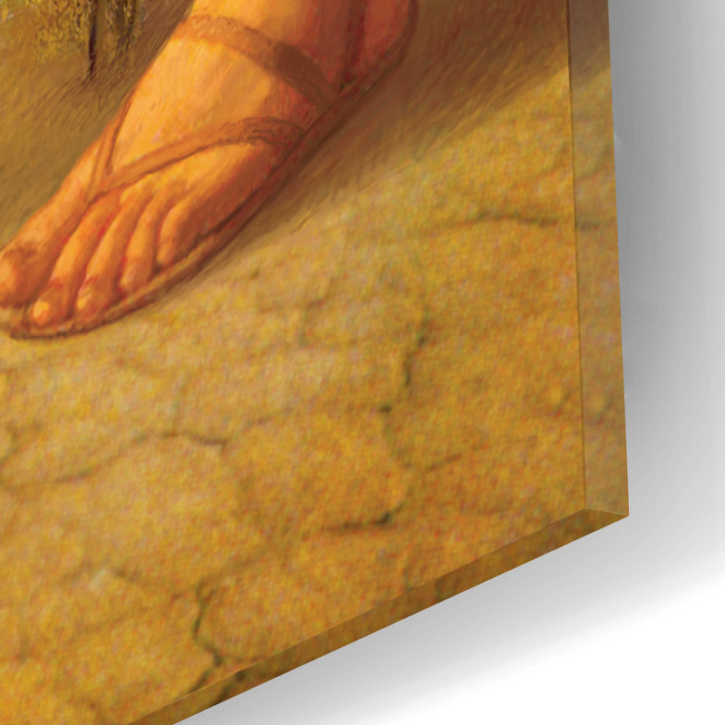 David et Goliath par Dan Craig, H 12 po x l 16 po x P 0,13 po