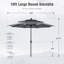 Parasol de marché 120 po Leonard-106198836