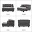 Chaise longue surdimensionnée de 52,4 po en chenille-303796508