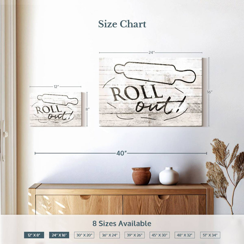 Senne Roll Out, 16" H x 24" W