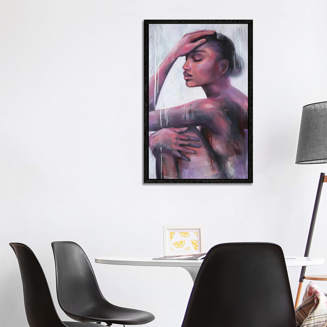 Black Beauty von Valentina Shatokhina - Galerie-verpackte Leinwand Giclée auf Leinwand