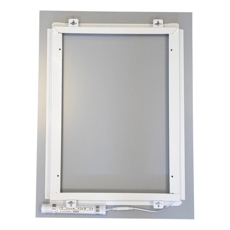 Daisy-Jo Flat Wall Mirror, 40cm H x 35cm W