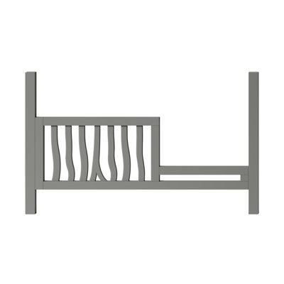 Milk Street Baby Branch Toddler Bed Conversion Kit  (Acacia/Snow)