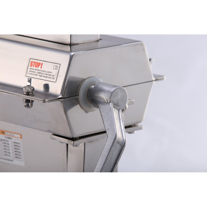 Attendrisseur de viande en acier inoxydable Hakka, H 6,7 po x l 11,4 po x P 11,4 po