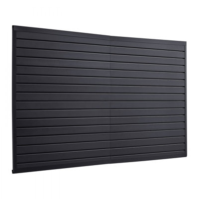 Slat Wall Paneling PVC Garage Slatwall with Modular Design