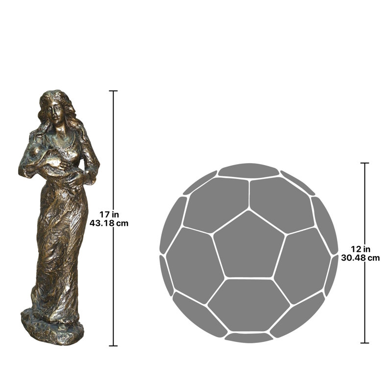 Figurine nouvelle mère, nouveau bébé