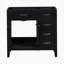 Meuble-lavabo 36 po sans lavabo, base d'armoire seulement, armoire de salle de bain-105549764