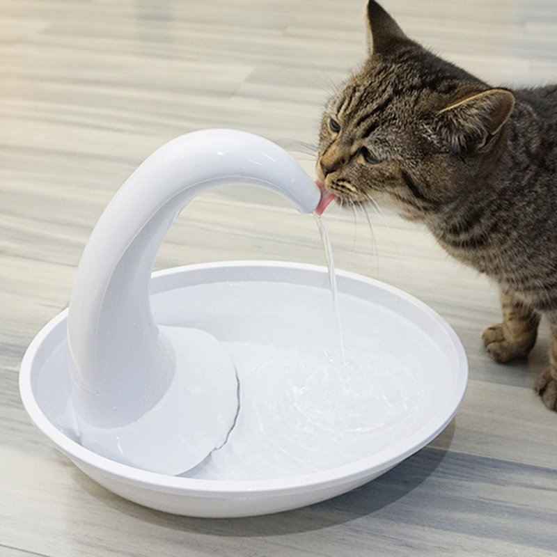 Distributeur d'eau automatique automatique pour animaux avec fontaine d'eau pour chats