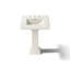 Memoirs® 26.375" Tall Rectangular Pedestal Bathroom Sink with Overflow-1998482430-1998482404
