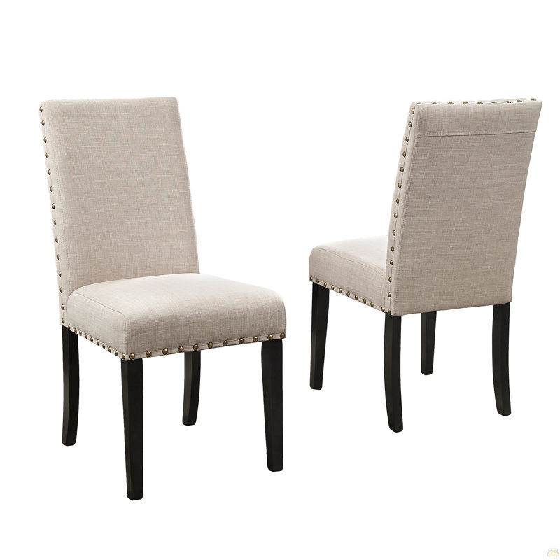Ensemble de 2 chaises de salle à manger Biony, Tanné