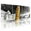 Ensemble de 3 impressions d'art sur toile, "Golden Tower"-1985789078