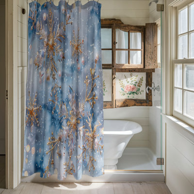 Rideau de douche Chill Flowers - Premium