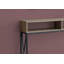 Table d'appoint, console, vestibule, étroit, canapé, salon, chambre à coucher, métal stratifié, contemporain, moderne-745072268