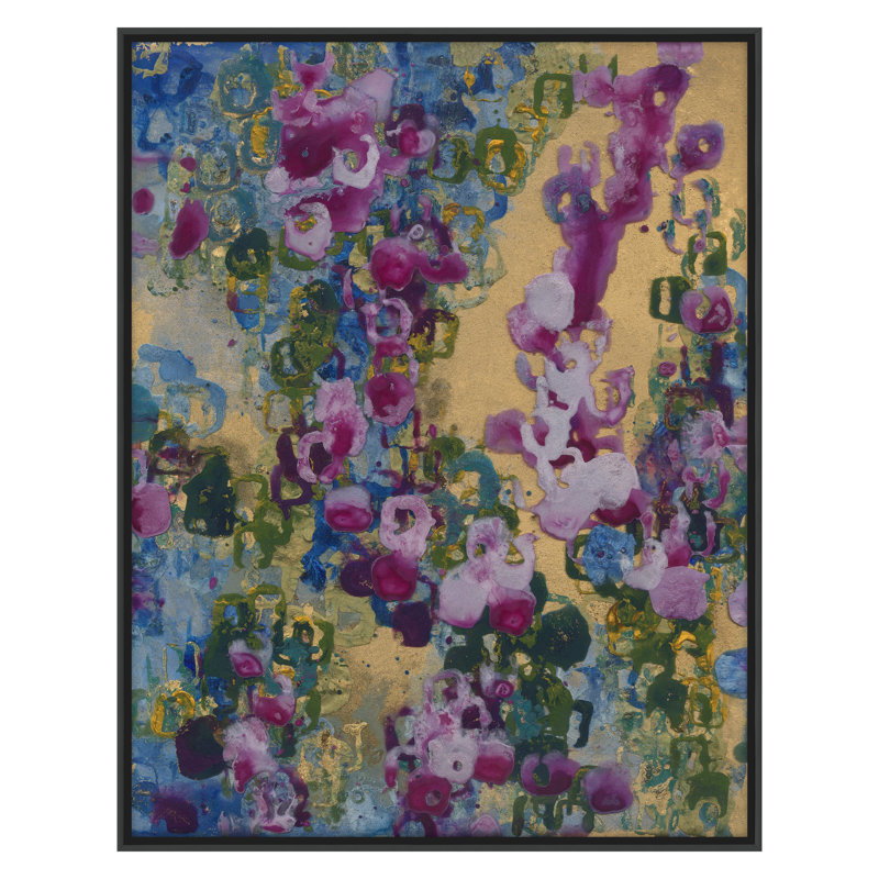 Apple Blossoms Print by Andie DeRoux, Black, 30" H x 24" W