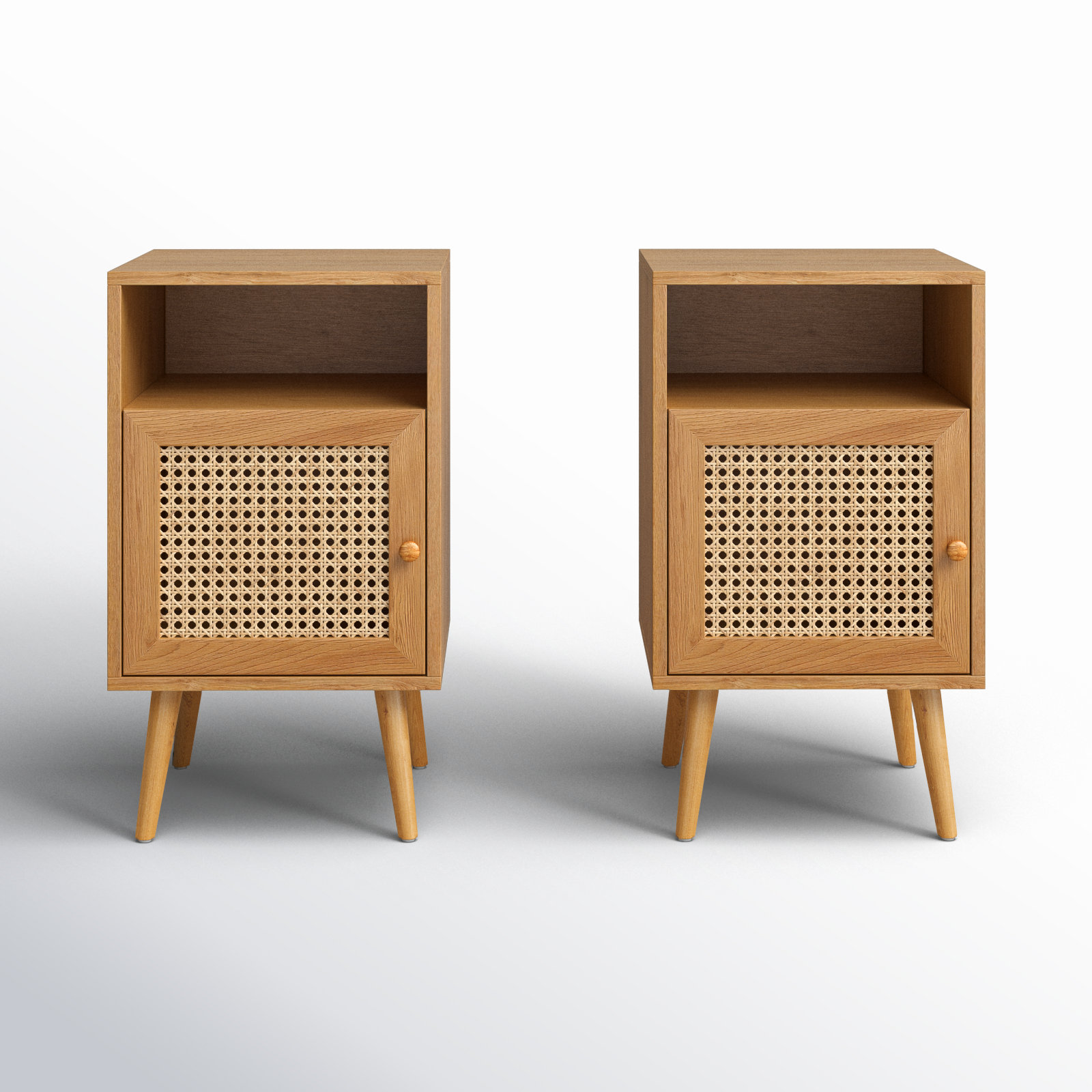 Beachcrest Home Kunkle Wood Nightstand | Wayfair Deals