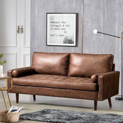 Kalysia 69.68"" Square Arm Loveseat -  HOOOWOOO Furniture, YSL3003